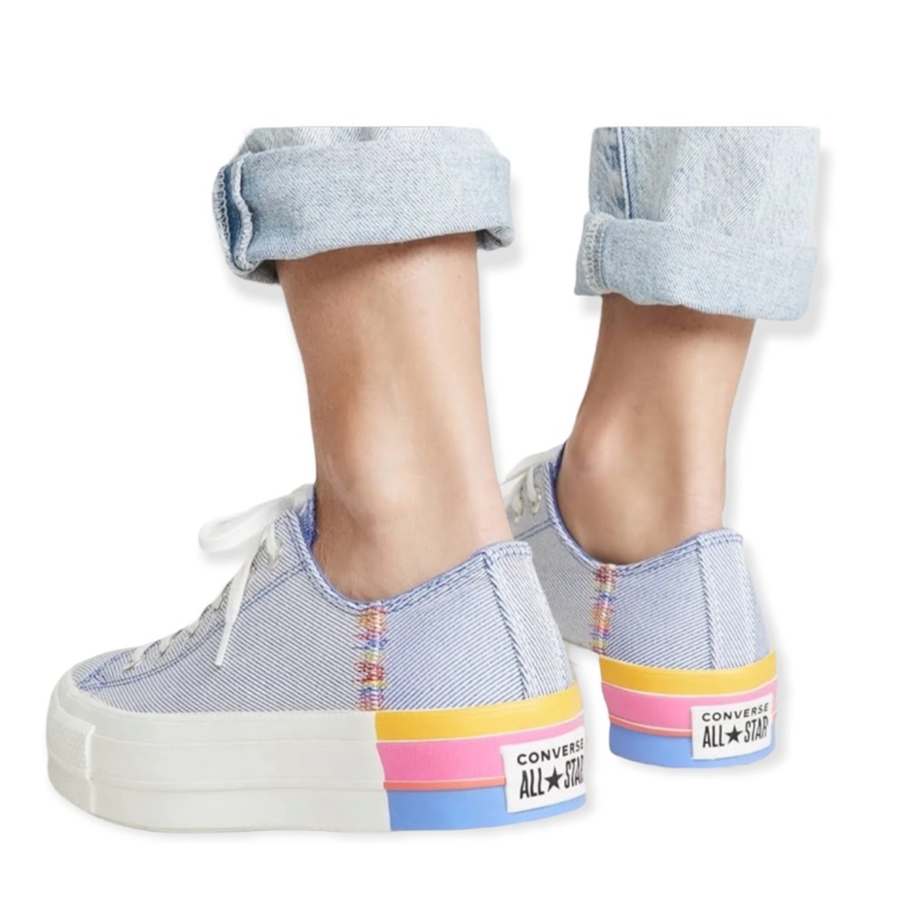 Converse Chuck Taylor All Star Lift Rainbow size 6.5
